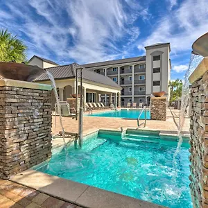  Apartment Miramar With Pool - Walk To Beach! United States