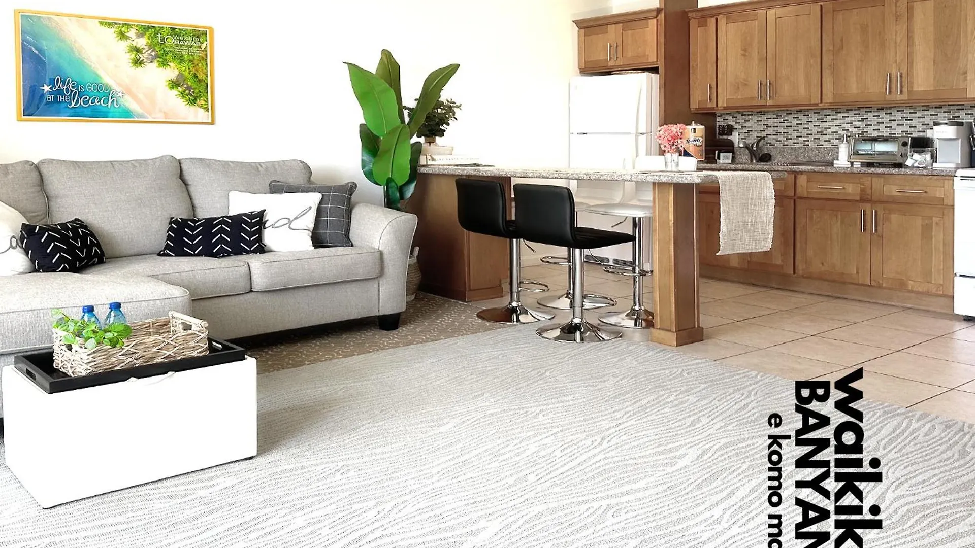 Stunning 1Bd A Block Away To Waikiki Beach Free Parking Honolulu